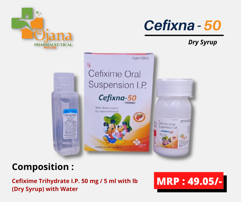 Cefixna - 50 Dry Syrup