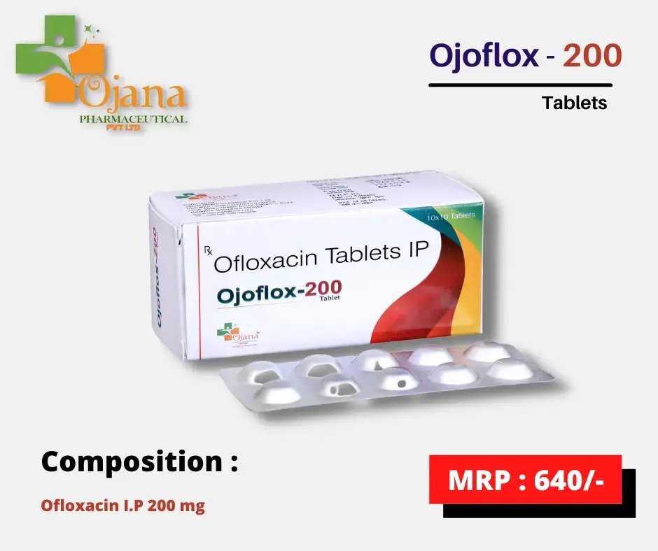 Ojoflox - 200 tablets IP